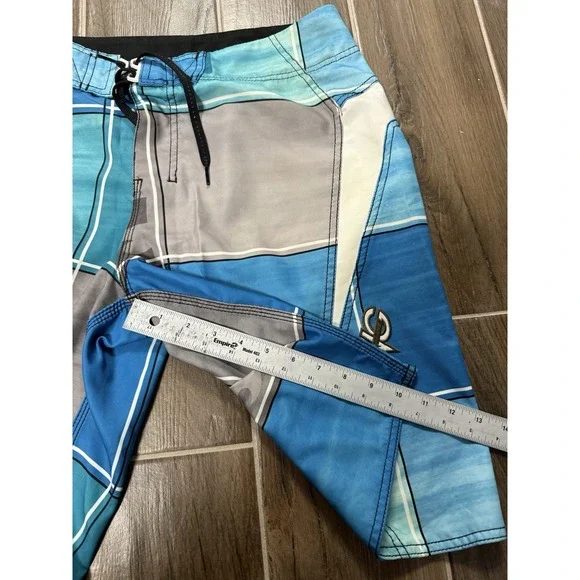 Vintage Y2K Billabong Board Shorts Mens Size 33 Spellout Surf Wear Skate Swim - Picture 8 of 8